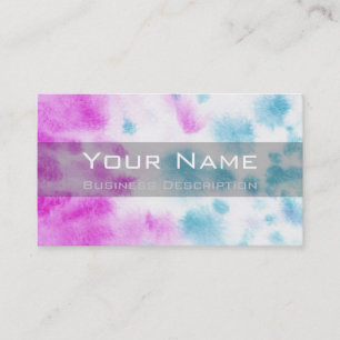 Colour splantation Business Card Visitenkarte