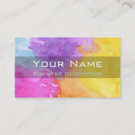Colour splantation Business Card Visitenkarte
