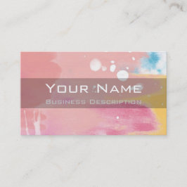 Colour splantation Business Card Visitenkarte