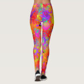 Colour Splash Graffiti Leggings (Rückseite)