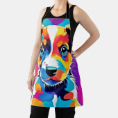 Colour Splash Groovy Canine Dog Schürze (InSitu)
