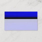 Colour Tex Banded - Blue Galaxy Visitenkarte (Rückseite)