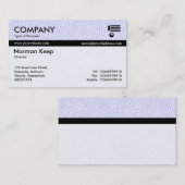 Colour Tex verbannt - Random Spots - Powder Blue Visitenkarte (Vorne/Hinten)