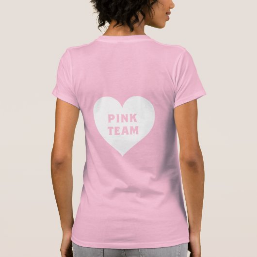 Colour War Pink Team Shirt (Rückseite)