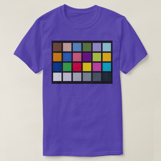 ColourChecker T-Shirt (Design vorne)