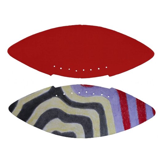 Coloured Waves Football (Paneele)