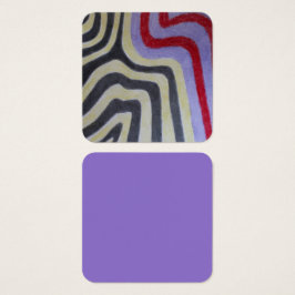 Coloured Waves Profile Card