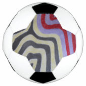 Coloured Waves Soccer Ball (Vorderseite)