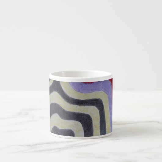 Coloured Waves Specialty Mug Espressotasse (Vorderseite)