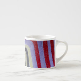 Coloured Waves Specialty Mug Espressotasse
