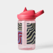 Coloured Waves Water Bottle Trinkflasche (Links)
