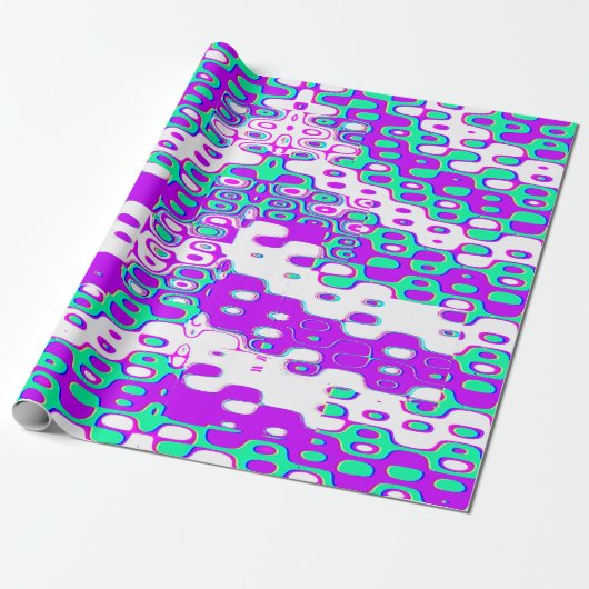Colourful Bauhaus Geometric Pattern  Geschenkpapier (Ungerollt)