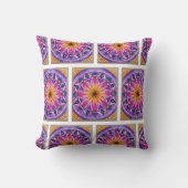 Colourful boho inspired couch cushion kissen (Vorderseite)
