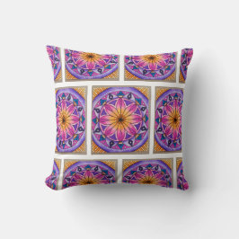 Colourful boho inspired couch cushion kissen