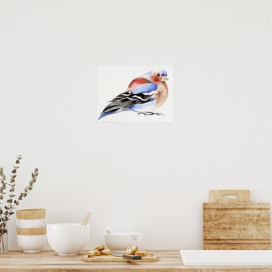 Colourful Chaffinch 2011 Poster (Küche)