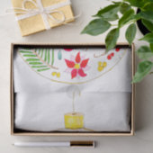 Colourful Christmas Ornament Seidenpapier (Geschenk)