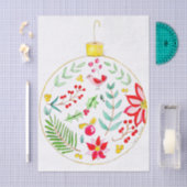 Colourful Christmas Ornament Seidenpapier (Handwerk)