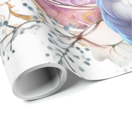 Colourful Dove Geschenkpapier (Rolleneckpunkt)