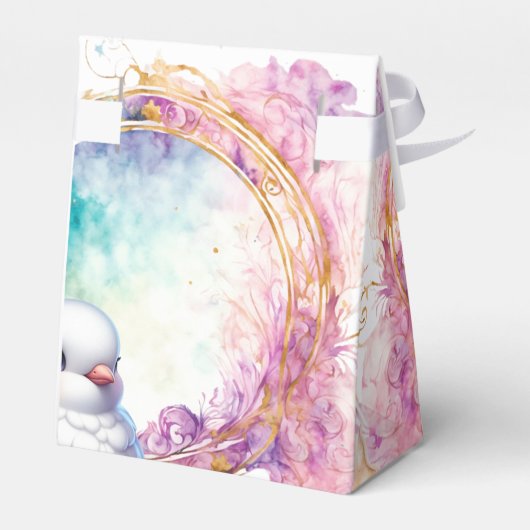 Colourful Dove Geschenkschachtel (Rückseite)