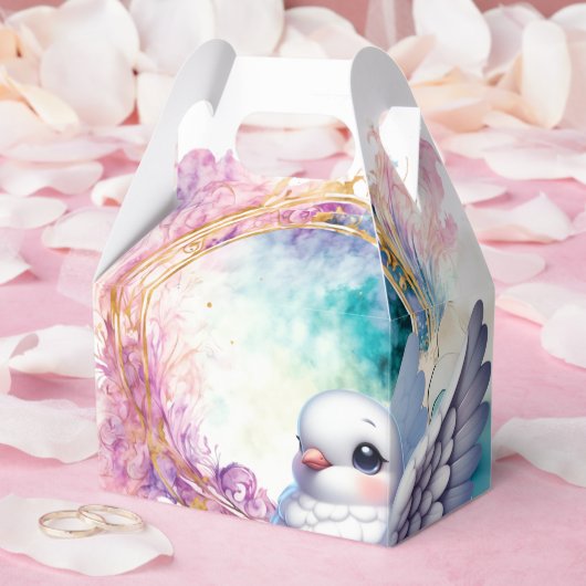 Colourful Dove Geschenkschachtel (Hochzeit)