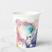 Colourful Dove Pappbecher (Rückseite)