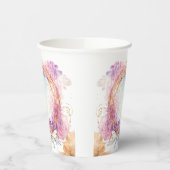 Colourful Dove Pappbecher (Links)