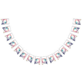 Colourful Dove Wimpelkette