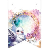 Colourful Dove Wimpelkette (Zweite Fahne)