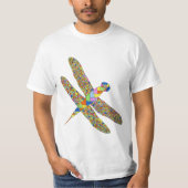 Colourful Dragonfly T-Shirt (Vorderseite)