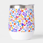 Colourful Exotic Floral Pattern-23165 (Links)