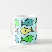 Colourful Fish Mug Kaffeetasse (Vorderseite Links)
