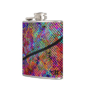 Colourful flask flachmann (Links)