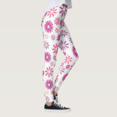 Colourful Flowers pattern Design Leggings (Rechts)