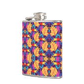 Colourful genetic pattern flachmann (Links)