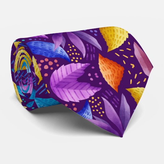 Colourful genetic pattern krawatte (Gerollt)