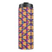 Colourful genetic pattern thermosbecher (Vorderseite)