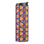 Colourful genetic pattern thermosbecher (Nach links gedreht)