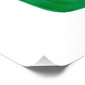 Colourful Hand-Painted Watercolour Floral Bouquet Fotodruck (Ecke)