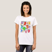 Colourful Numbers Maths T Shirt for Kids and Schoo (Vorne ganz)