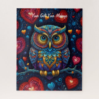 Colourful Owl Puzzle