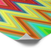 colourful poster design features a vibrant rainbow (Ecke)