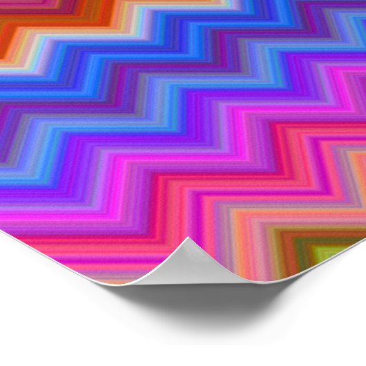 colourful poster design features a vibrant rainbow (Ecke)
