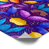 colourful poster design features a vibrant rainbow (Ecke)