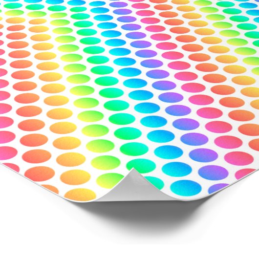 colourful poster design features a vibrant rainbow (Ecke)