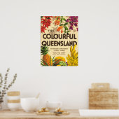 Colourful Queensland, Australia Poster (Küche)