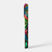 Colourful starbursts Phone Case iPhone Hülle (Linke Seite)