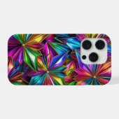 Colourful starbursts Phone Case iPhone Hülle (Rückseite (Horizontal))