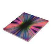 Colourful sunburst rays fliese (Seite)