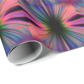 Colourful sunburst rays geschenkpapier (Rolleneckpunkt)