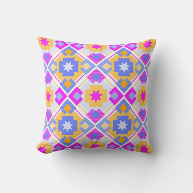 Colourful throw pillow design  kissen (Vorderseite)